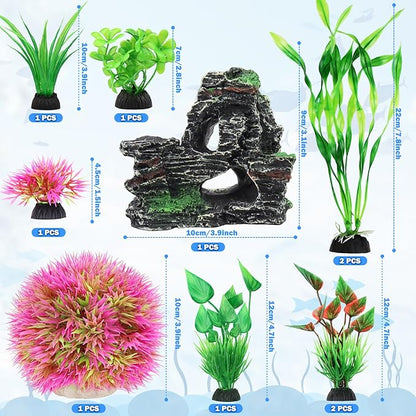 Fish Tank Accessories Aquarium Plants, Aquarium Decor - Image 2