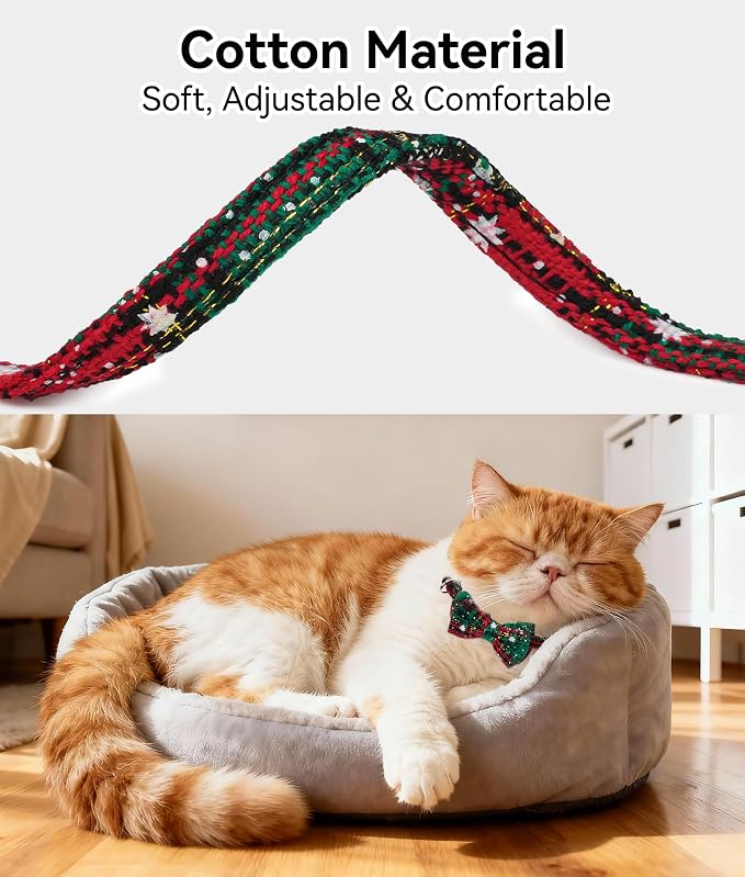 Joytale Upgraded Christmas Cat Collar - Image 4