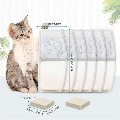 Cat Water Fountain Filters, 6 Pack Replacement Filters - Image 6