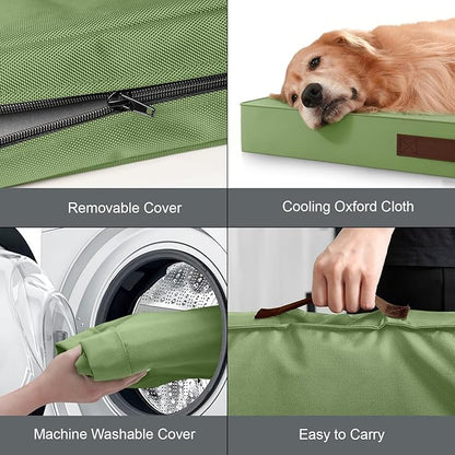 Outdoor Orthopedic Dog Bed for Medium Dogs & Cats, Waterproof Flat Pet Mat - Image 6