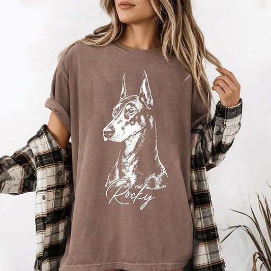 Custom Bootleg Rap Tee, Personalized Girlfriend Vintage Graphic T-Shirt - Image 2
