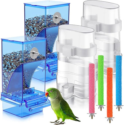 Yaomiao 8 Pcs No Mess Small Bird Feeders by Yaomiao
