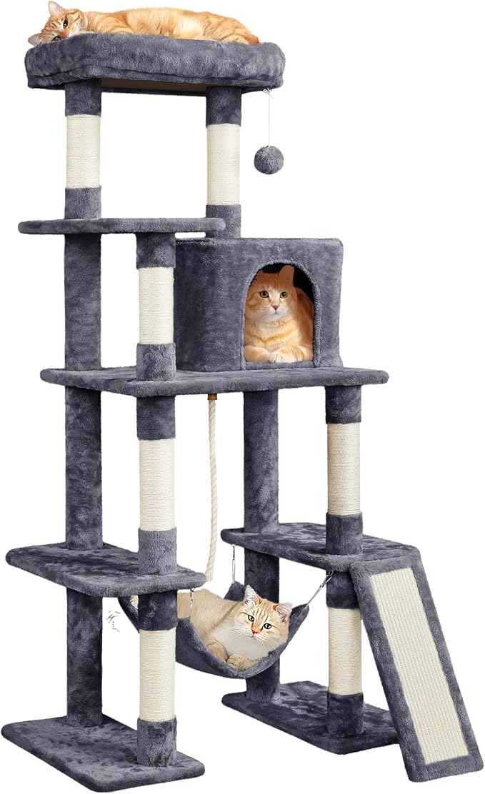 Yaheetech 54in Cat Tree Tower by Yaheetech