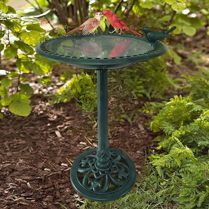 BACKYARD EXPRESSIONS PATIO · HOME · GARDEN 915025-NM Outdoor Garden Bird Bath- - Image 5