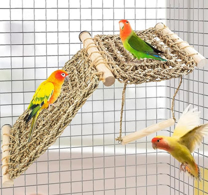 FlidRunest Bird Perch Platform Swing by FlidRunest