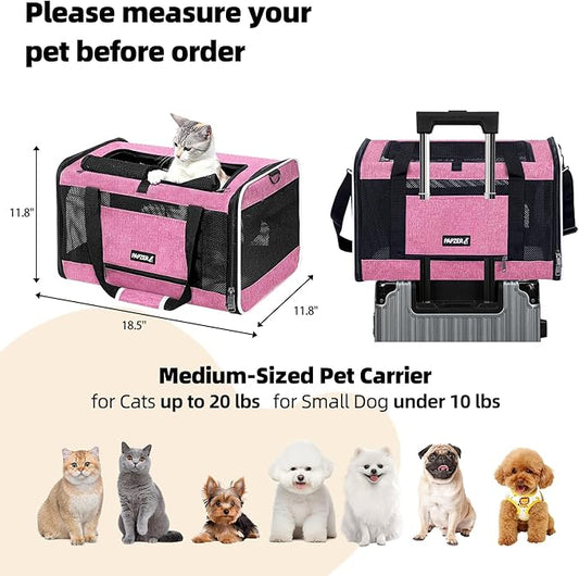 Cat Carrier Soft-Sided Travel Bag - Image 2