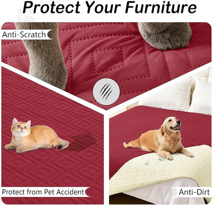 hyha Waterproof Dog Blanket, Soft Dog Bed Cover Pet Blankets, Waterproof Sofa - Image 3