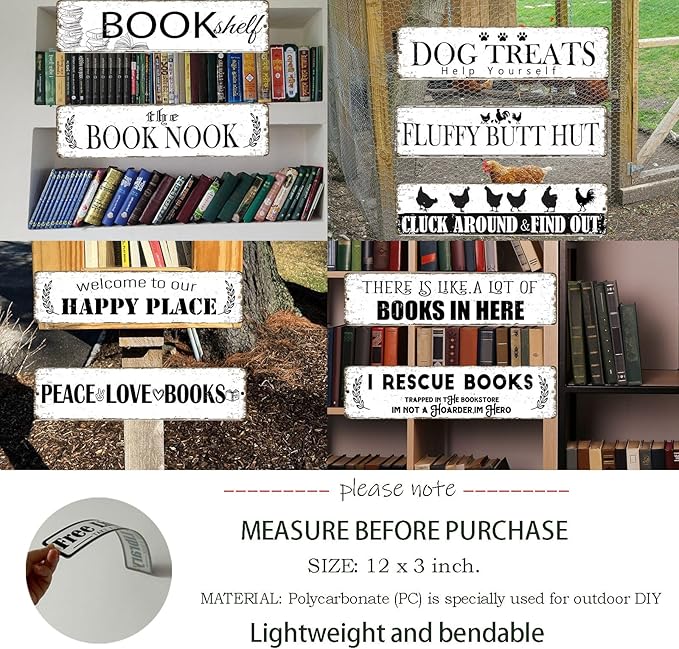 12x3 Inch Dog Treats Sign PC Signage Decor - Image 5