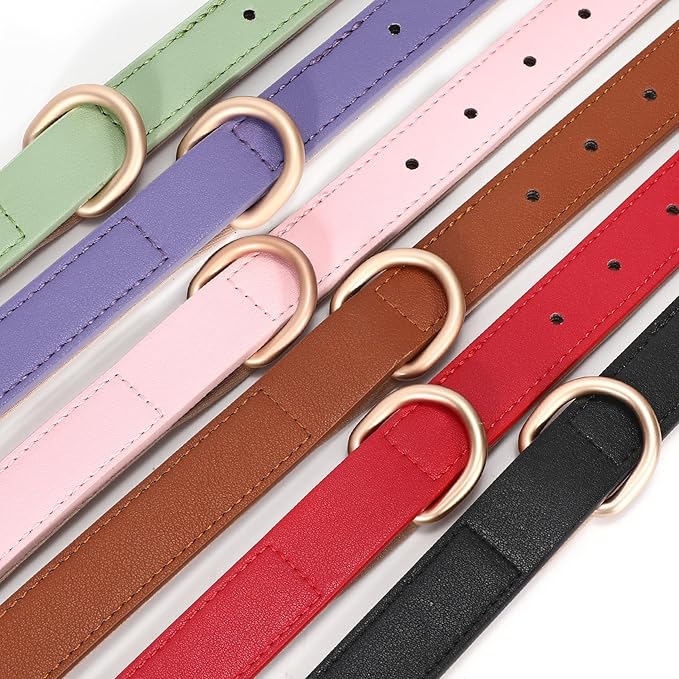 WHIPPY Leather Dog Collar for Small Medium Large Dog Adjustable Soft Breathable - Image 4