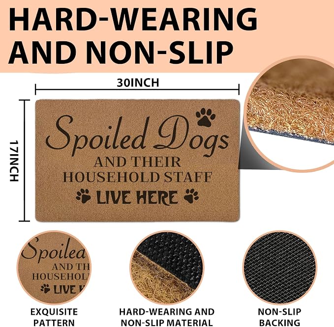 Funny Spoiled Dog Door Mats, Dog Mat - Image 3
