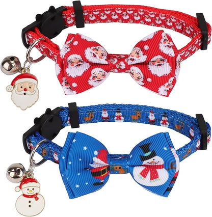 ADOGGYGO Christmas Cat Collar by ADOGGYGO