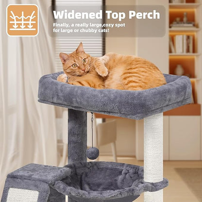 YOUPET Cat Tree with Cat Scratching Post - Image 5