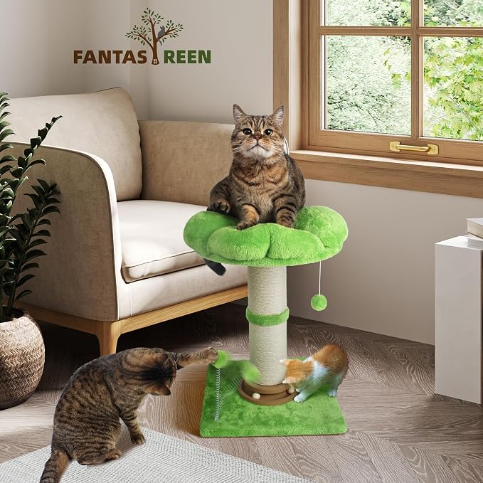 Fantasreen Scratching Post 25 Inch Tall Cat Scratcher - Image 6