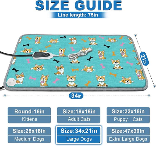 Large Dog Heating Pad 34x21in - Image 2