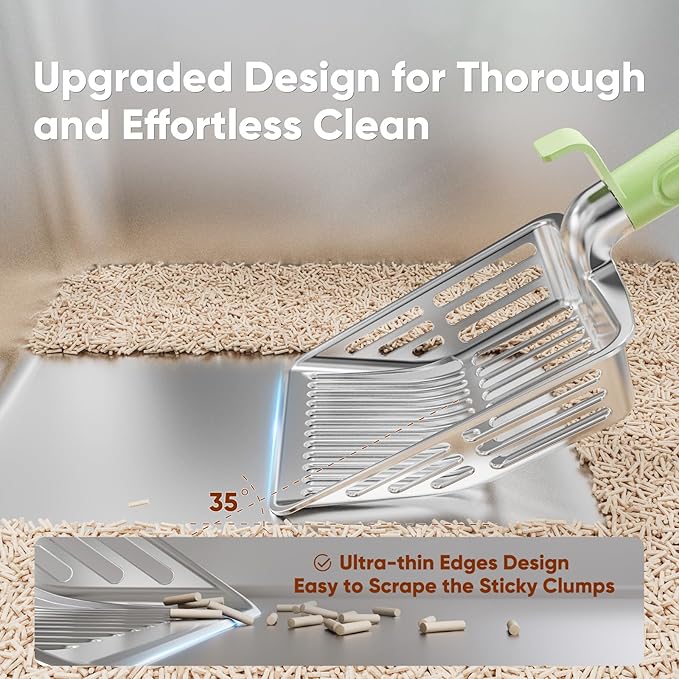 Metal Cat Litter Scoop, Large Cat Scooper - Image 4