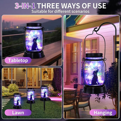 kyoryuger Dog Solar Colorful Lanterns Dog Lover Gifts - Image 3