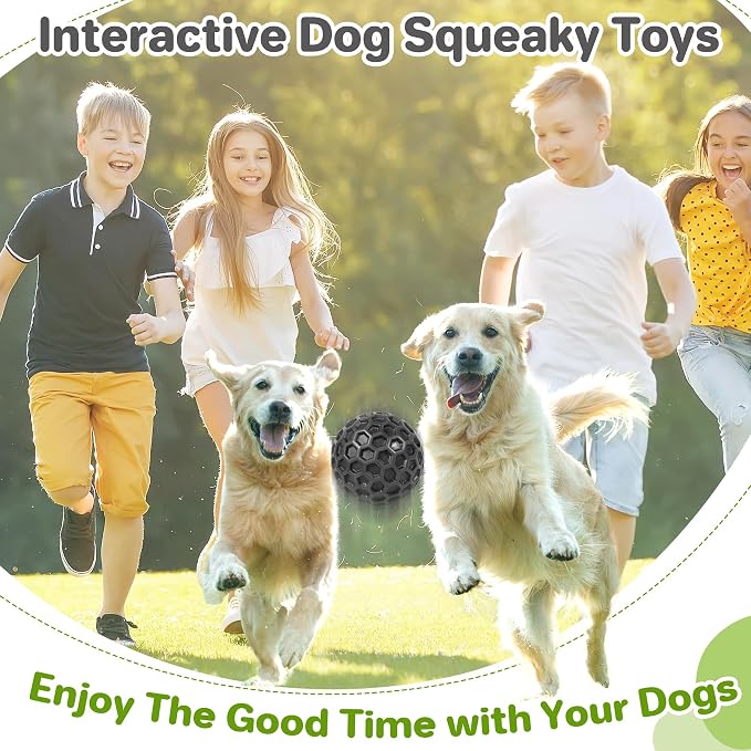 Interactive Squeaky Dog Balls, Dog Toys - Image 7