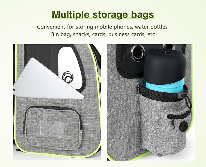 Pecute Pet Carrier Backpack, Large Cat Carrier Backpack Hold Up to 22 Lbs - Image 7