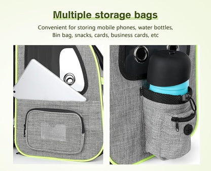 Pecute Pet Carrier Backpack, Large Cat Carrier Backpack Hold Up to 22 Lbs - Image 7
