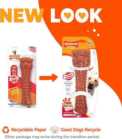 Nylabone Textured Knuckle Bone Power Chew Toy - Image 3