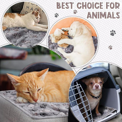 Tegeme 8 Pcs Fleece Dog Blankets - Image 7