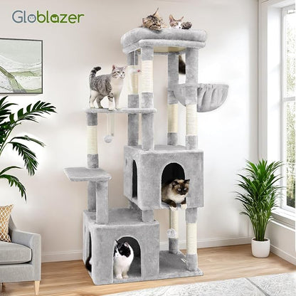 Globlazer Cat Tower for Indoor Cats, Heavy Duty Cat Trees for Large Adult Big - Image 8