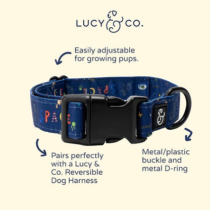 Lucy & Co. Space Doodle Dog Collar - Image 2