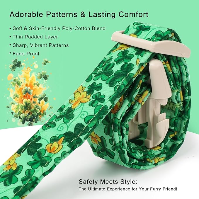 St. Patrick's Day Dog Collar for Small Dogs - Image 5
