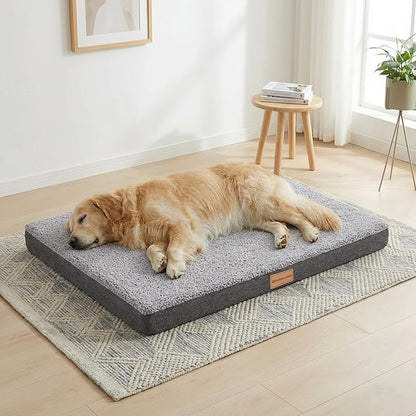 Patas Lague Orthopedic XL Dog Bed Large Sized Dog 48''X30'', Soft Waterproof by PatasLague