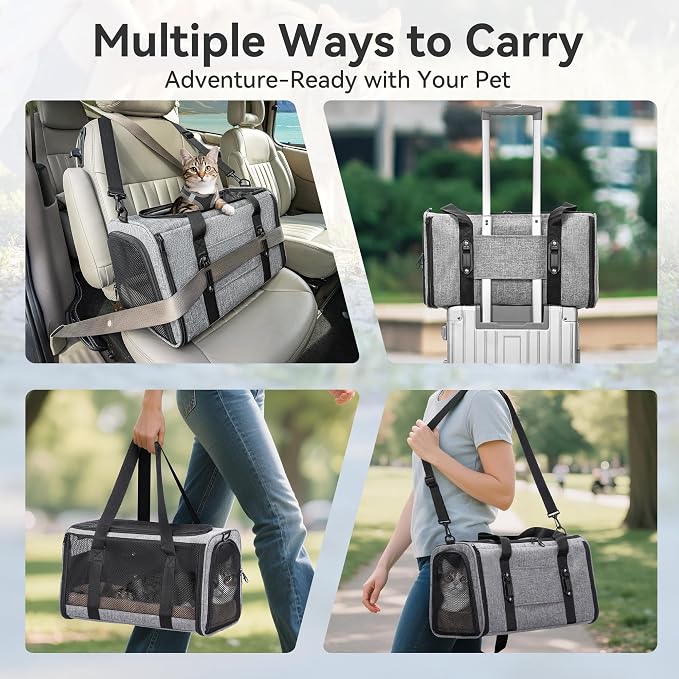PETSFIT Large Cat Car Carrier - Image 8