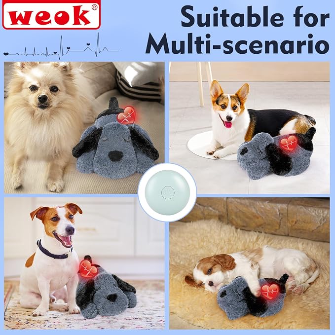 Heartbeat Dog Toy for Puppy- Heartbeat Helps for Dog Anxiety Relief and Calming - Image 5