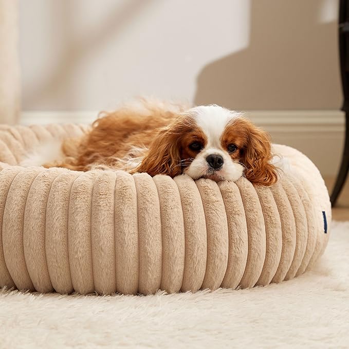 Bedsure ComfyFleece™ Donut Medium Dog Bed - Image 7