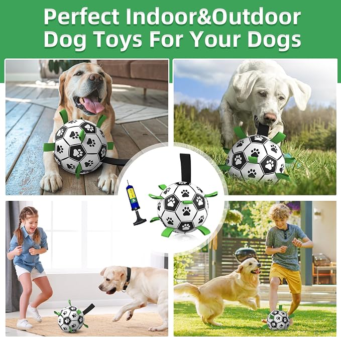 QDAN Dog Toys Extra Large Soccer Ball - Image 5