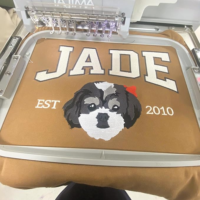 Custom Pet Embroidered Sweatshirt - Image 3