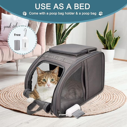Jespet Pet Backpack Carrier for Small Dog, Soft Carrier Backpack Ideal for - Image 5