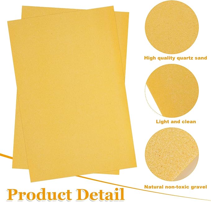 50 Pcs Gravel Liner Paper for Bird Cage, Easy Clean Pet Grinding Sandpaper for - Image 3