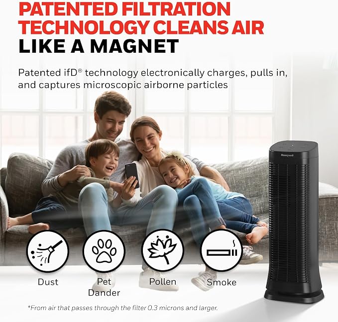 Honeywell Air Genius 5 Air Purifier - Image 3