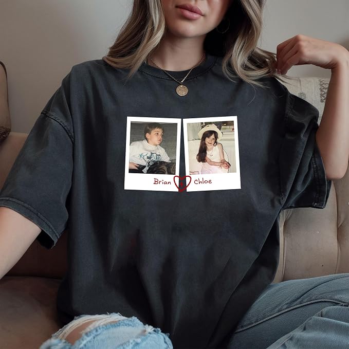 Custom Bootleg Rap Tee, Personalized Girlfriend Vintage Graphic T-Shirt - Image 7