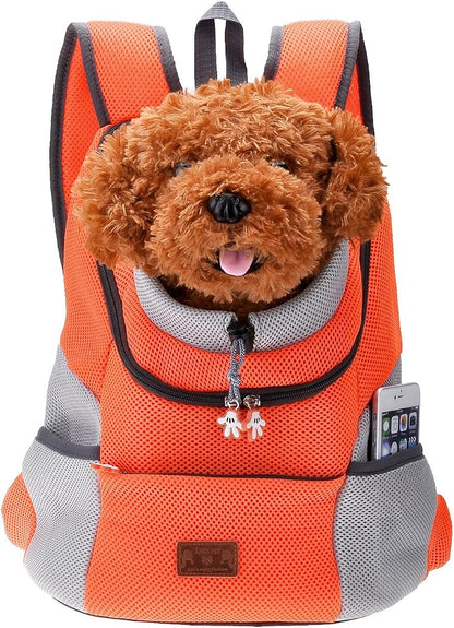 Mogoko Airline Approved Cat Dog Backpack, Puupy Pet Carrier Front Bag - Image 6