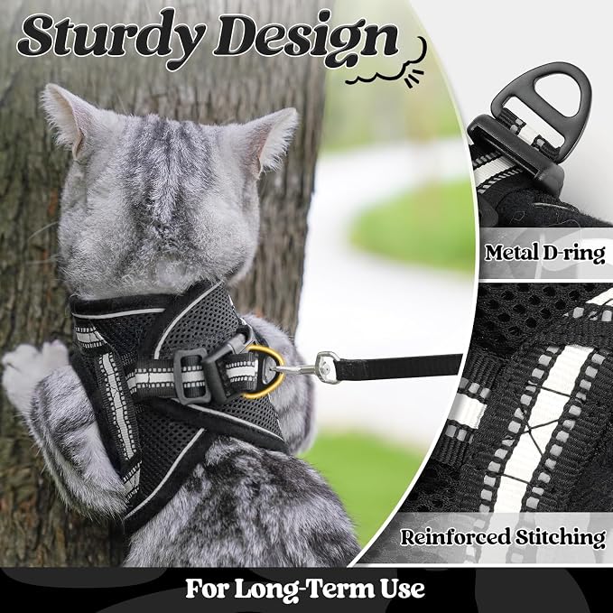 rabbitgoo Cat Harness and Leash Set - Image 4