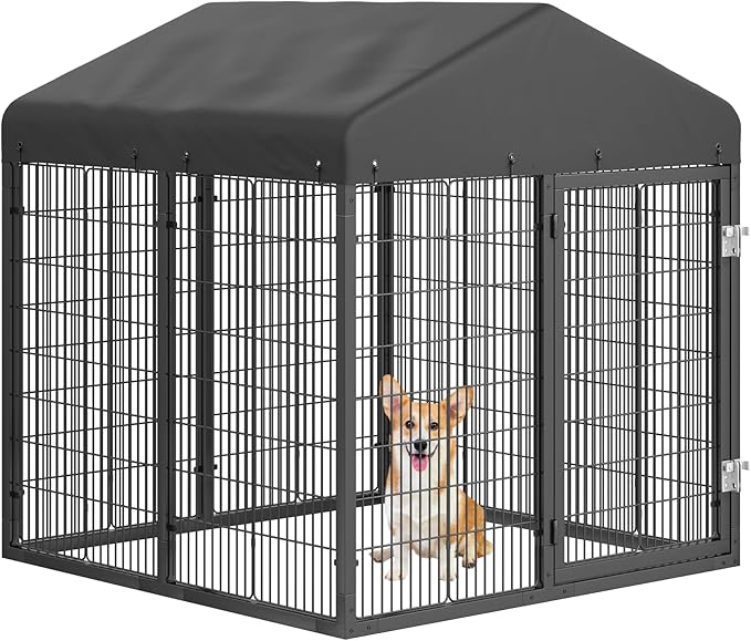 Large Outdoor Dog Enclosure, Heavy Duty Dog Cage - Image 5