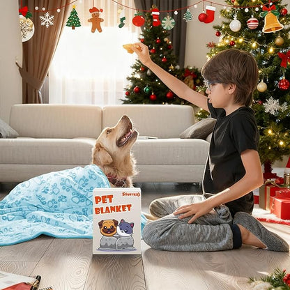 Stuffed Dog Blanket, Pet Puppy Blankets - Image 5