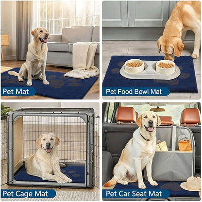Buganda Dog Door Mat for Muddy Paws, Absorbent Dirt Trapper Washable Indoor - Image 9