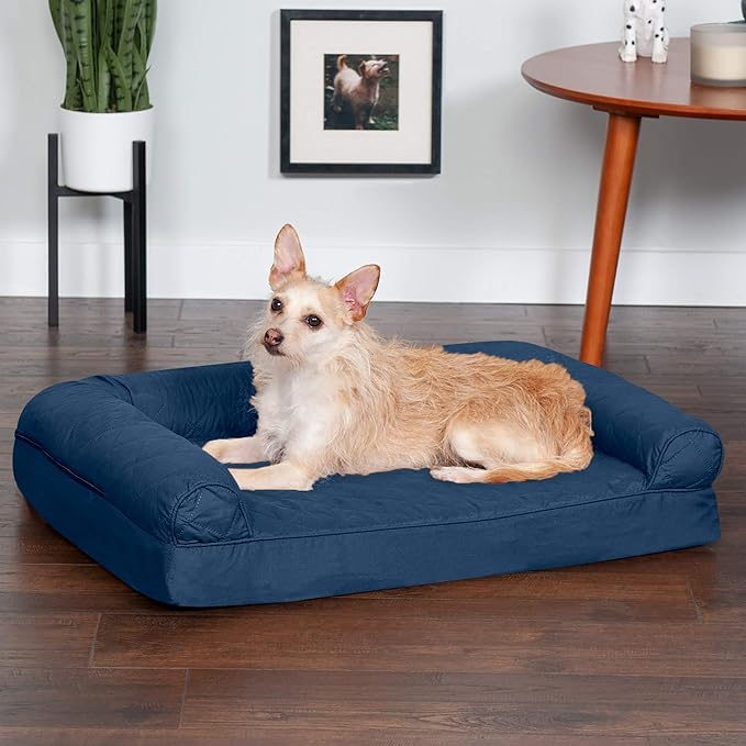 Furhaven Orthopedic Dog Bed for Medium/Small Dogs w/ Removable Bolsters & - Image 3