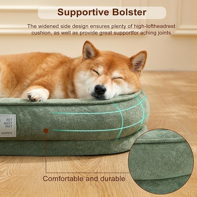 Orthopedic Dog Bed for Medium Dog, Washable - Image 5