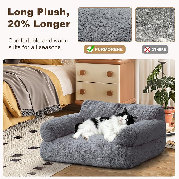 Large Cat Beds for Indoor Cats, Dog Couch Bed, Cute Cat Couch Sofas for Less - Image 4