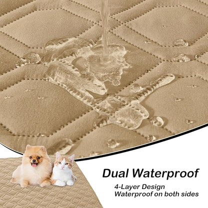 hyha Waterproof Dog Bed Blanket, Soft Pet Blankets, Waterproof Couch Cover - Image 2