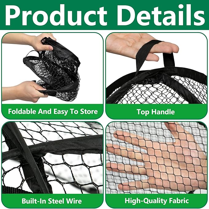 DECOHS 2 Pcs Pop-Up Mesh Plant Cover Tent, Plant Protector Enclosure - Image 3