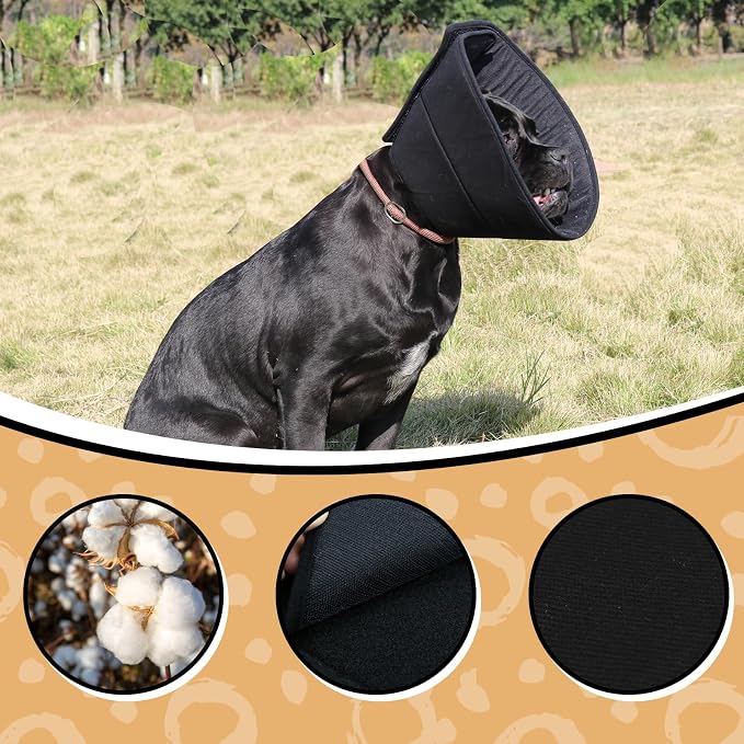 Adjustable Dog Cat Cone, Soft Recovery Cat Cone Collar, Dog Protective Collar - Image 7