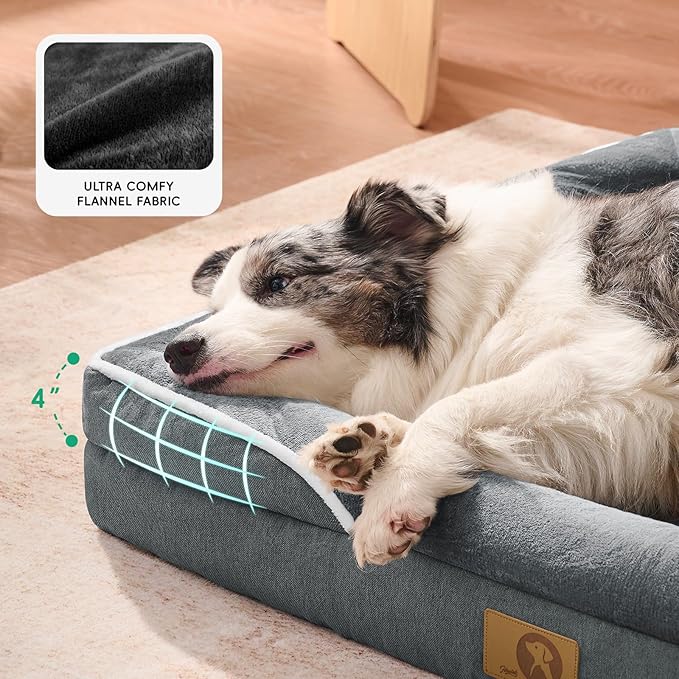 Homemate Dog Bed Medium Size Dog 28x23 inch - Image 5